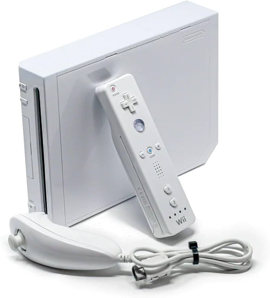Console Wii avec jeux de mouvement Wii Sports pour animation en galerie marchande